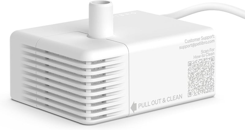 PETLIBRO Replacement Water Pump for Dog Water Fountain PLWF008, Pet Water Fountain, Ultra-Quiet Pump for Dog Water Bowl Dispenser, Only Compatible with PLWF008 Dog Fountain - Image 1